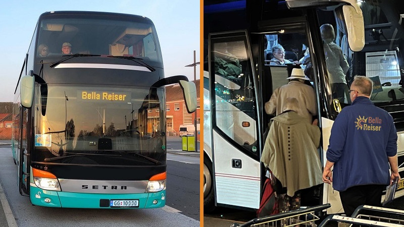 I buss til flyplassen fra din kommune